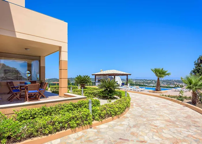 Villa Aegean Blue Koskinou (Rhodes)